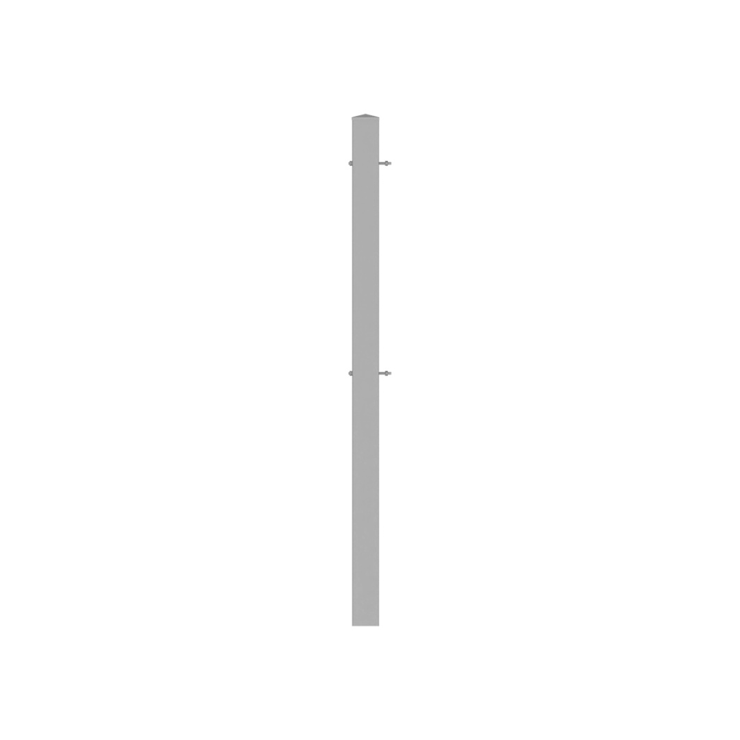 Стойка пешеходного ограждения ПО-1 Крест 60х60 несъемная, порошковая окраска